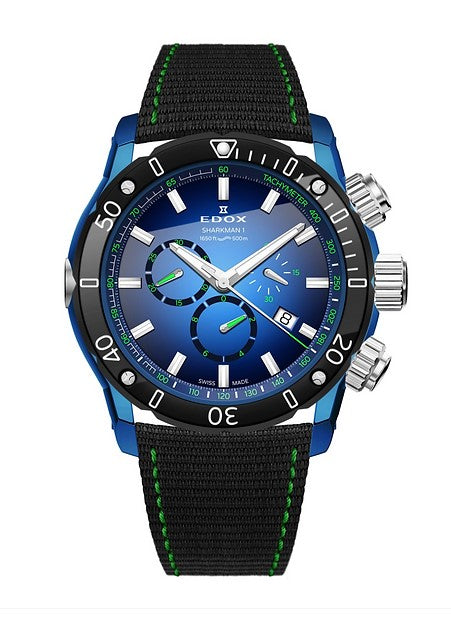 EDOX Sharkman I Chronograph Limited Edition Swiss Made