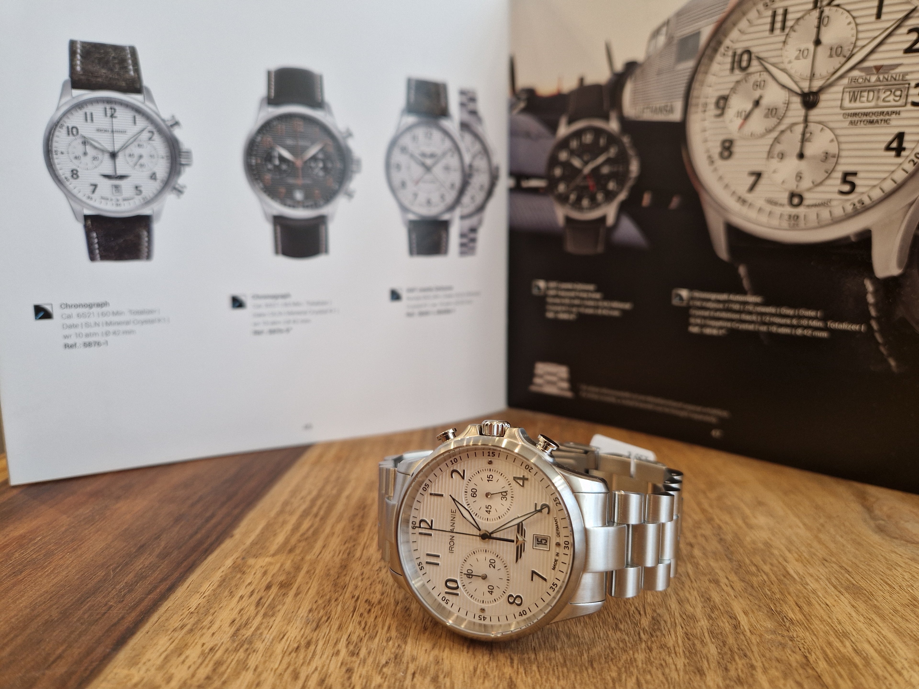IRON ANNIE 5876M-1, Quarz Chronograph
