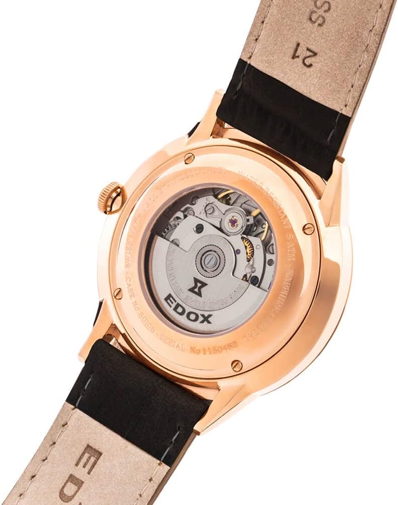 EDOX Les Vauberts 80106 37RC BUIR swiss made