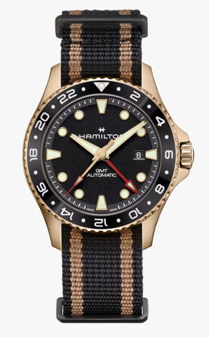Khaki Navy Scuba Automatic GMT