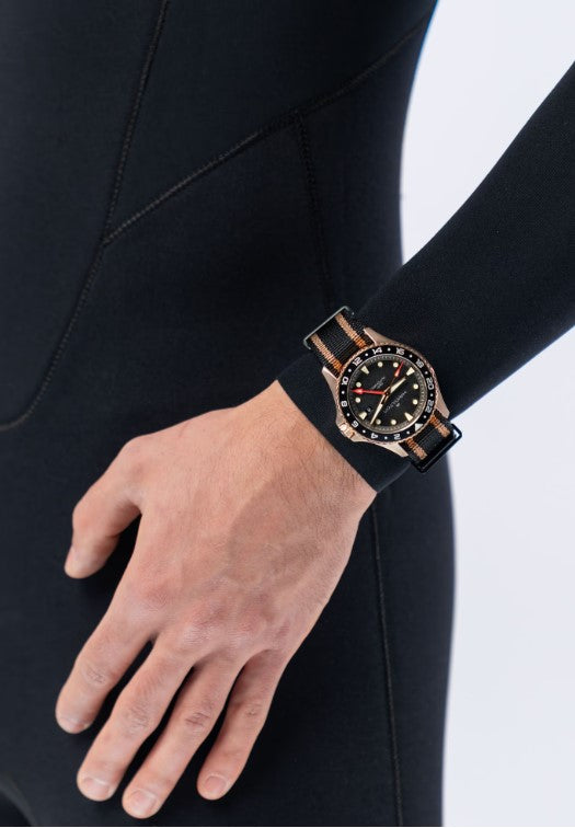 Khaki Navy Scuba Automatic GMT