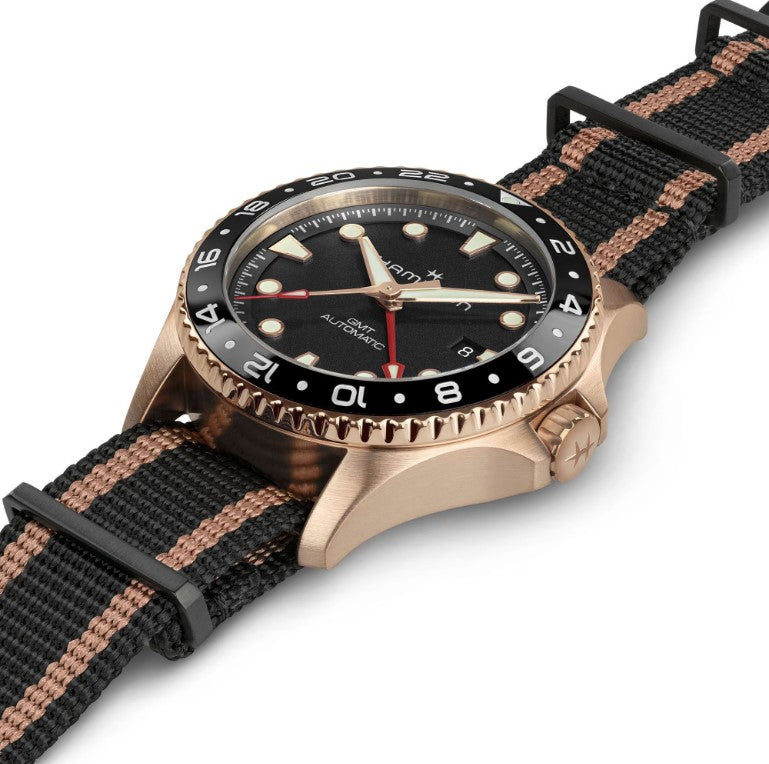 Khaki Navy Scuba Automatic GMT