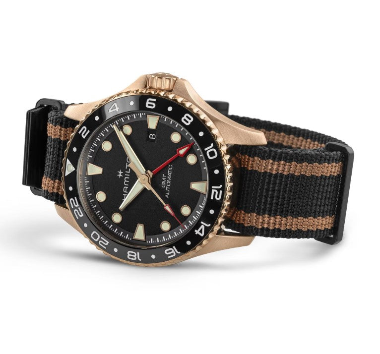 Khaki Navy Scuba Automatic GMT
