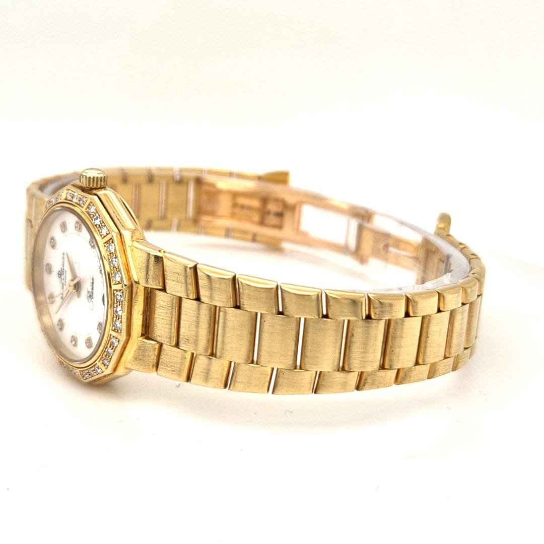 golduhr-baume mercier-damen-brillanten-quarz-juwelier risch
