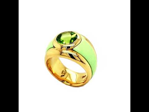 ring-stehend-lemon chrysopras-hellgruen-Edelstein-peridot-gelbgold-juwelier-risch