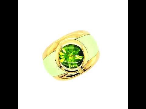 ring-stehend-lemon chrysopras-hellgruen-Edelstein-peridot-gelbgold-juwelier-risch