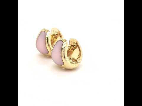 creolen-stehend- pink opal-pinkfarbener-Edelstein-rosegold-juwelier-risch