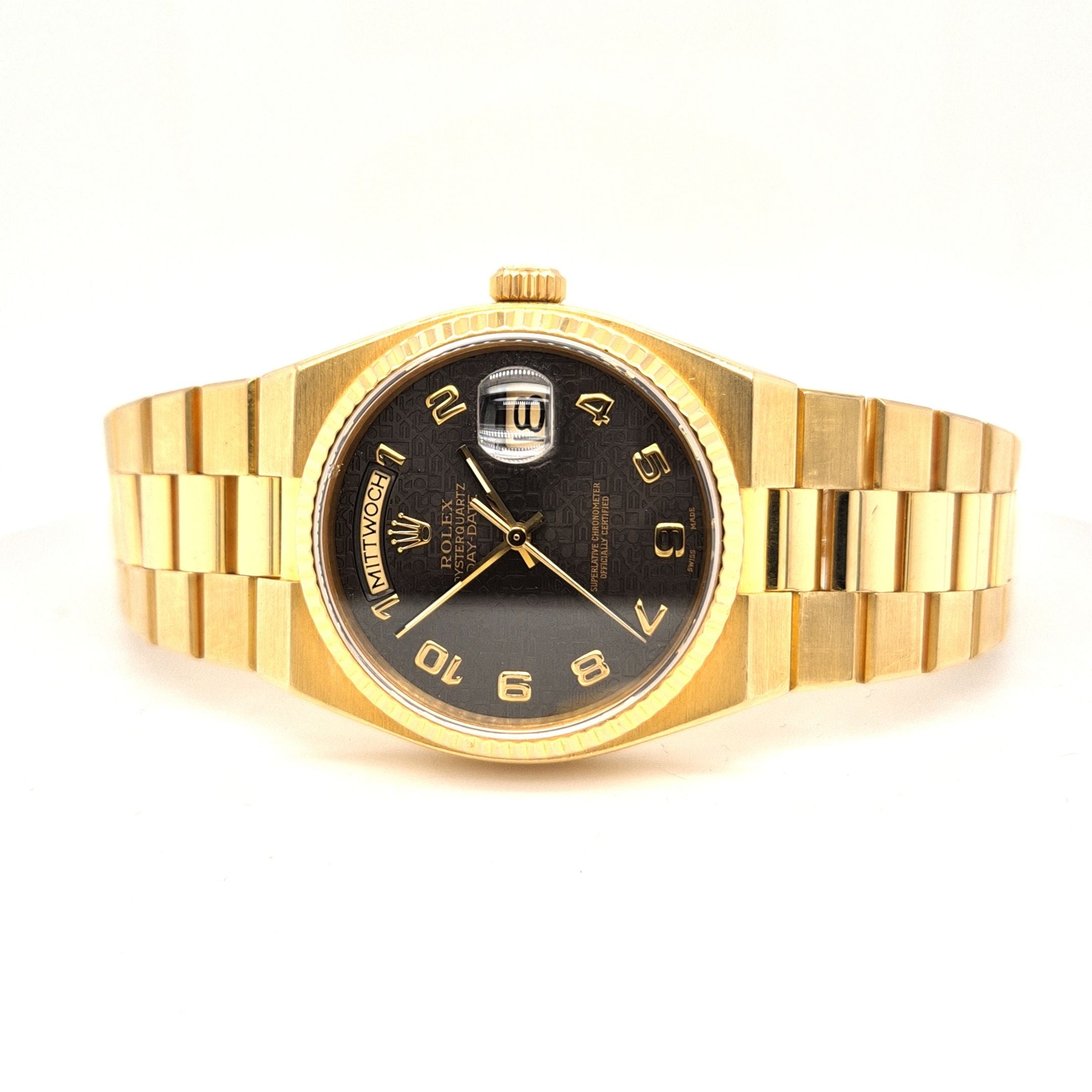 rolex-day-date-herrenuhr-gold-18k-quarz-vintage-gelegenheit-juwelier risch