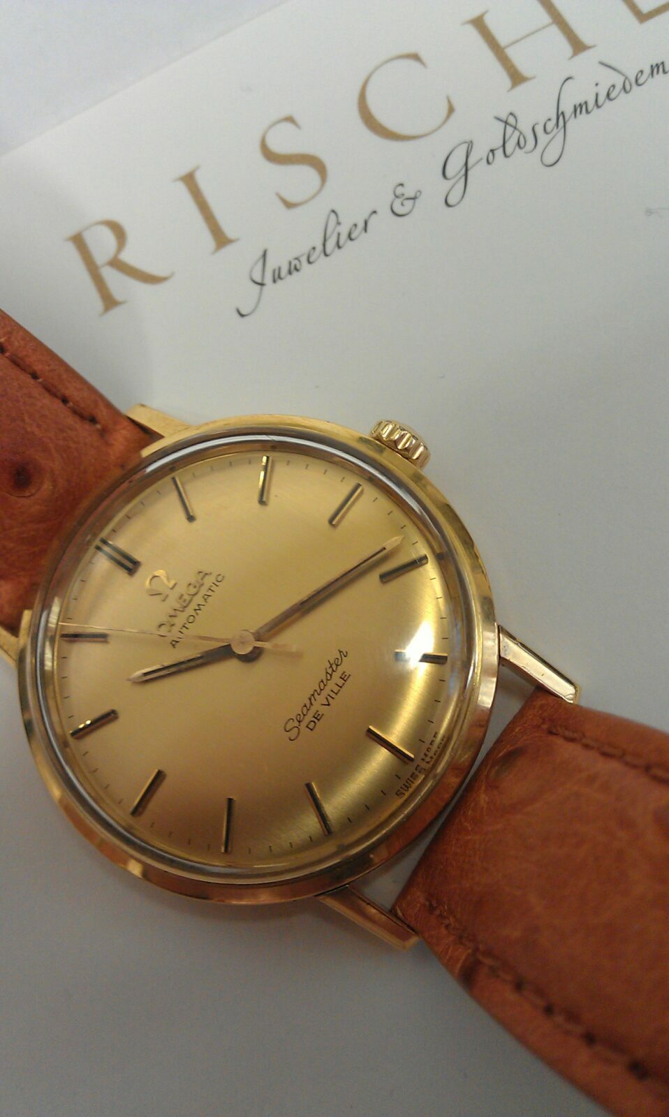Omega Herrenuhr Gold
