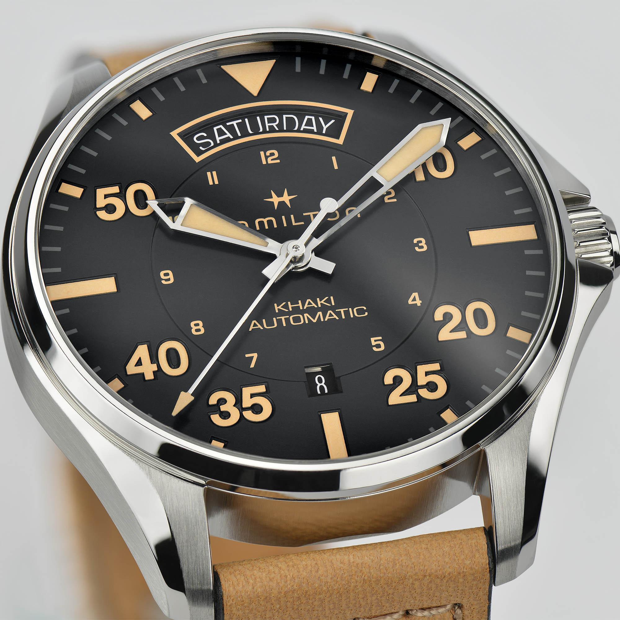 Hamilton Khaki Aviation Day Date Auto