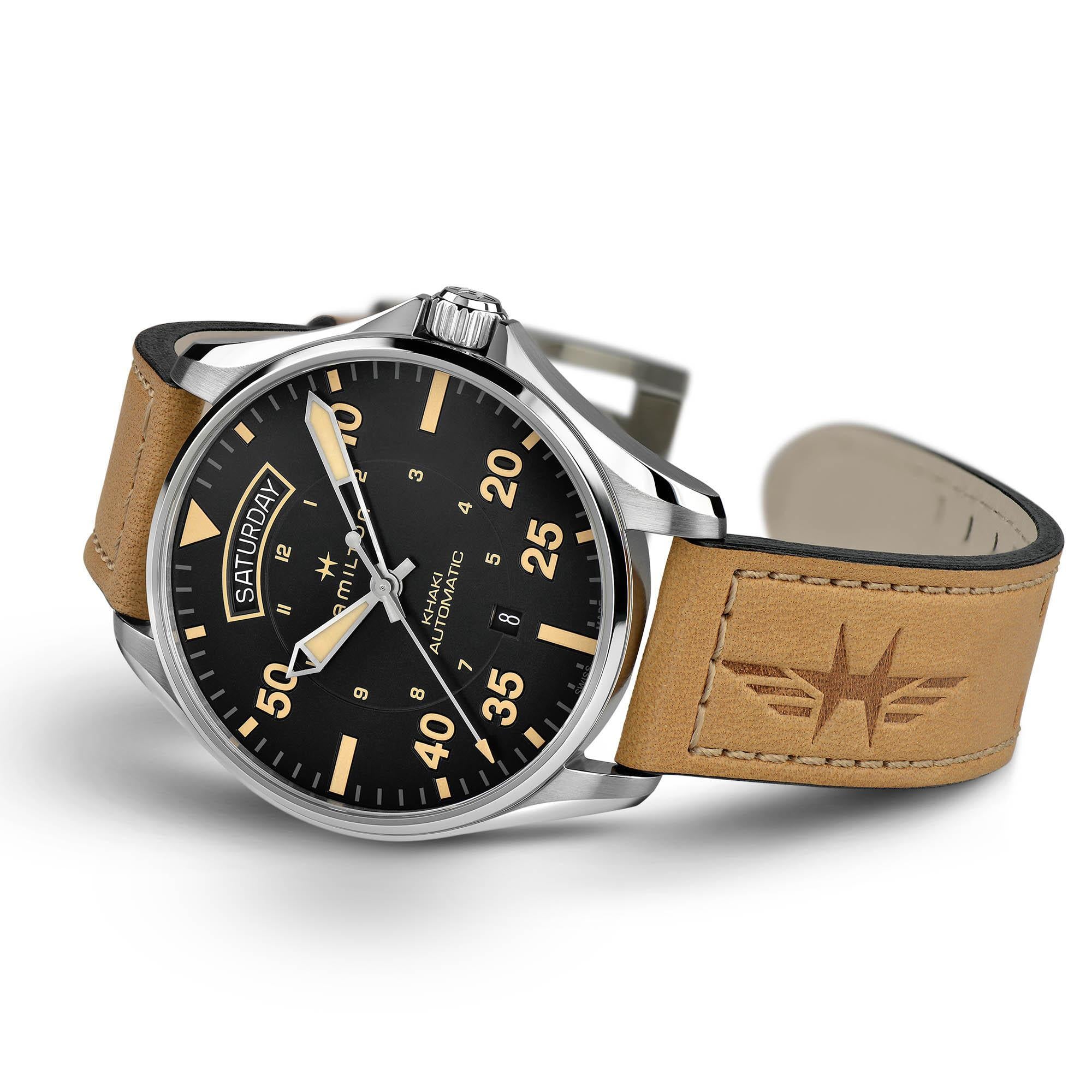 Hamilton Khaki Aviation Day Date Auto