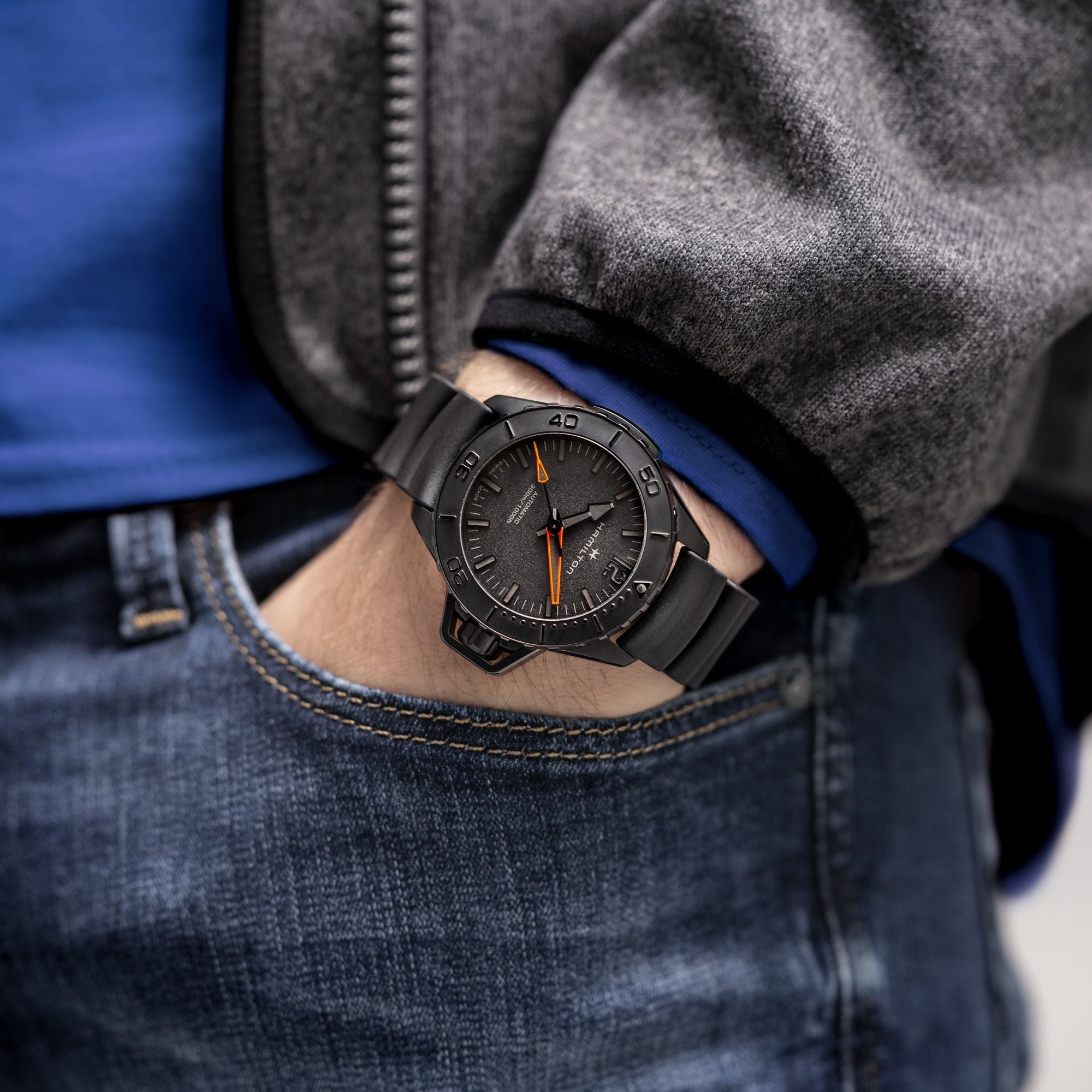 Khaki Navy Frogman Automatik