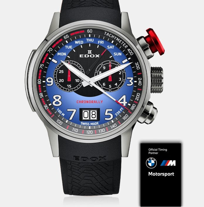 EDOX Chronorally limited Edition, M- Motorsport 38001-TINR-BUDN