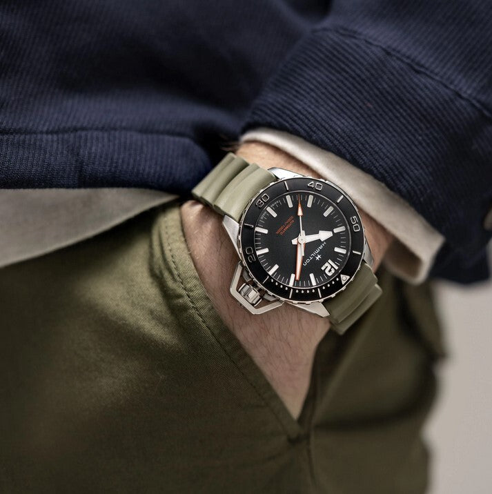 Khaki Navy Frogman Automatik