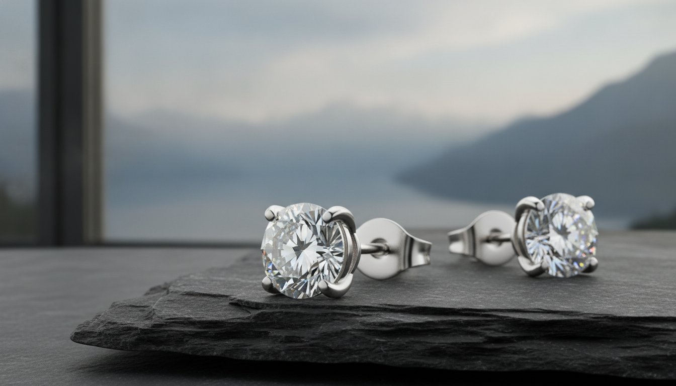 Ohrringe Weißgold mit Diamanten: Meisterhafte Eleganz für die Ewigkeit