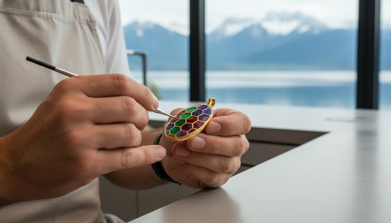 Emailieren in der Schmuckherstellung: Kunst & Handwerk