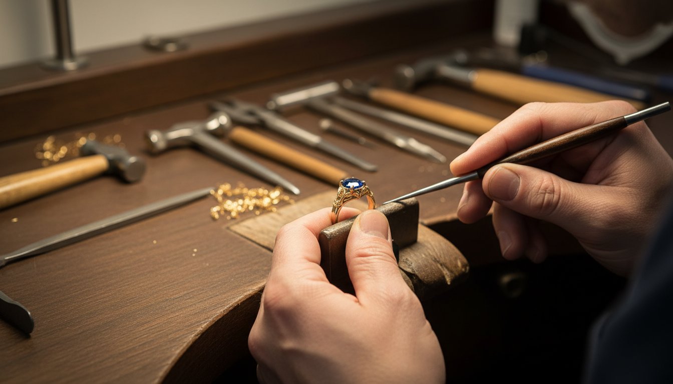 Handgefertigter Schmuck: Die Seele und der Wert echter Goldschmiedekunst