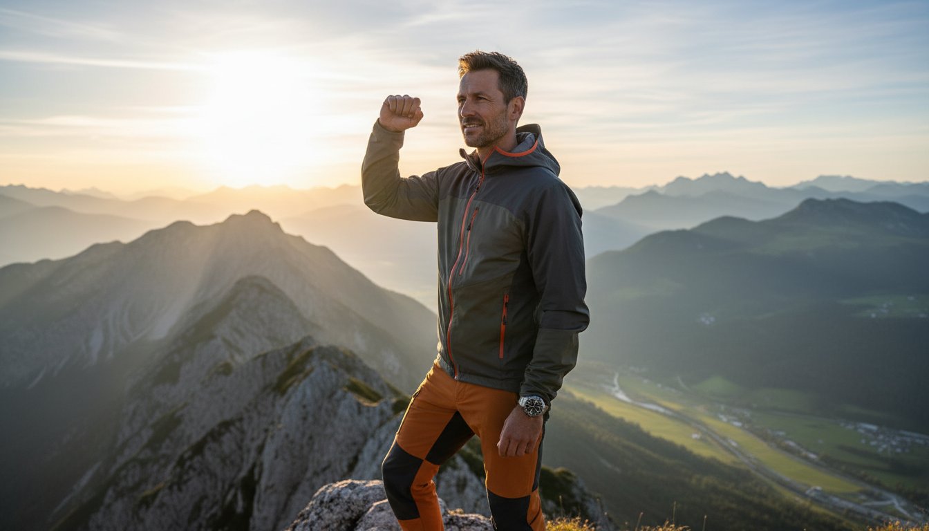 Edox-uhren:-schweizer-berg-mit-man-auf-der-spitze