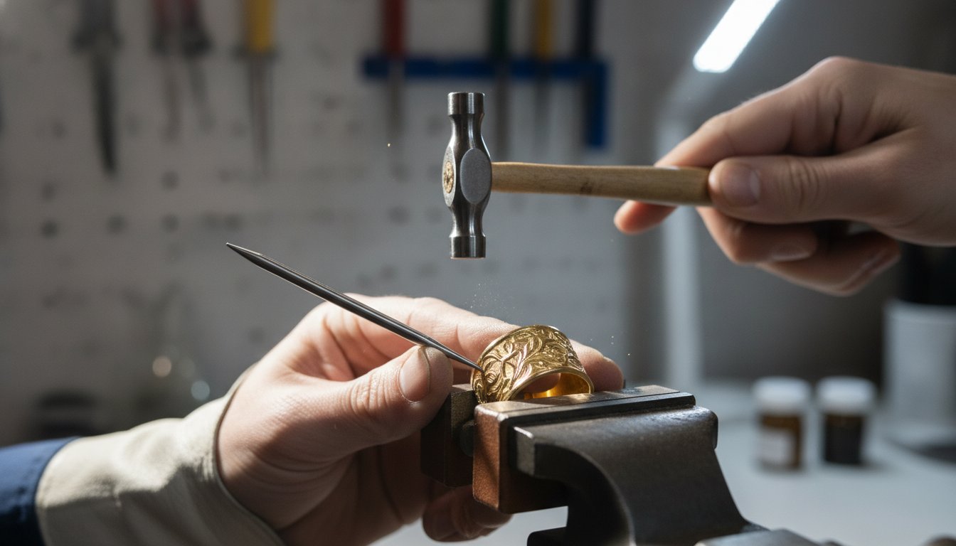 Ziselieren: Die meisterliche Kunst der Metallveredelung erklärt