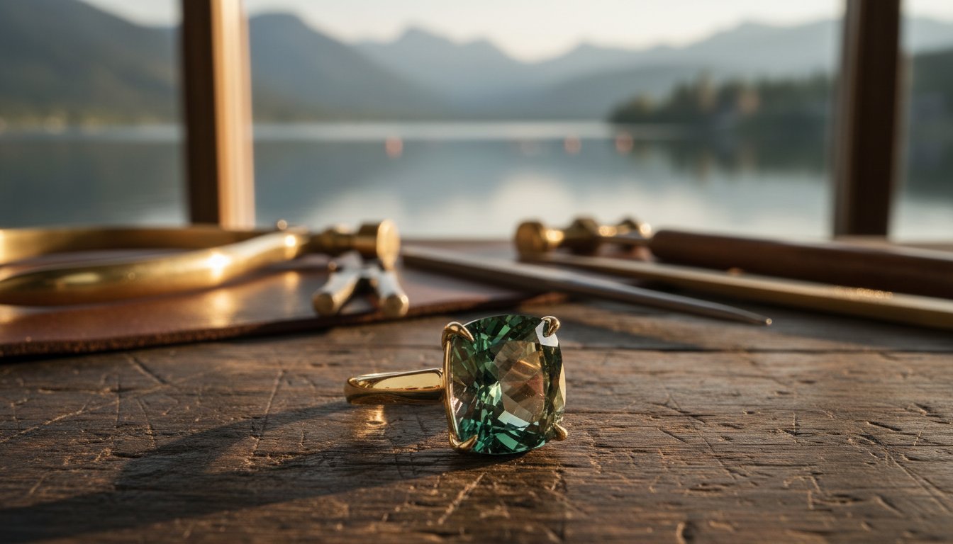 Turmalin Schmuck handgefertigt: Einzigartige Meisterstücke aus der Goldschmiede