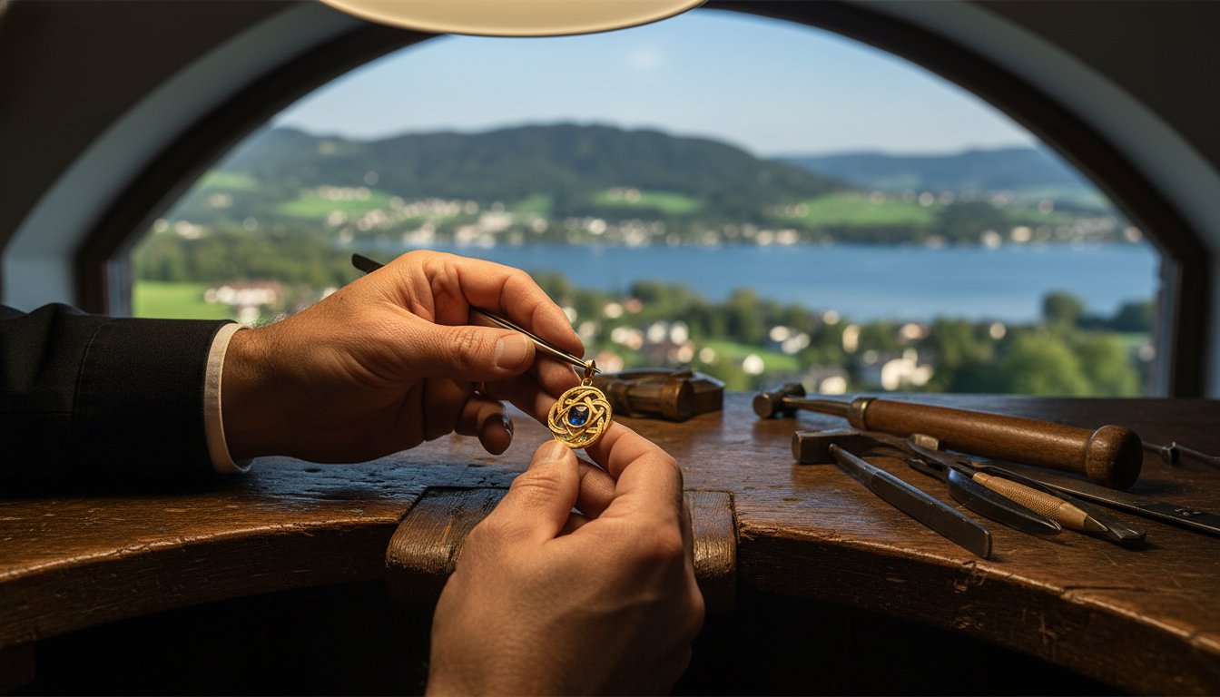 Schmuck Anhänger Gold: Zeitlose Eleganz aus Meisterhand am Tegernsee