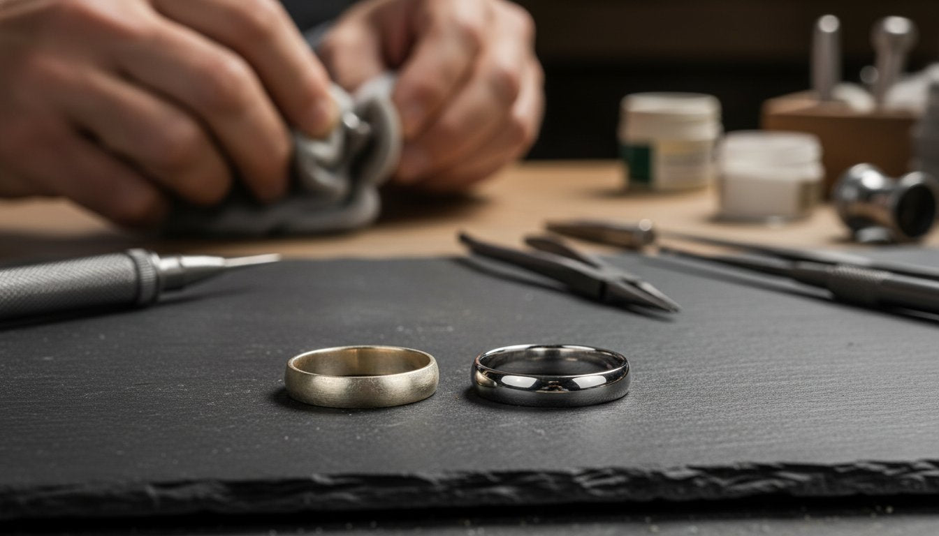 Weißgold Ring polieren lassen: Glanz und Werterhalt vom Meistergoldschmied