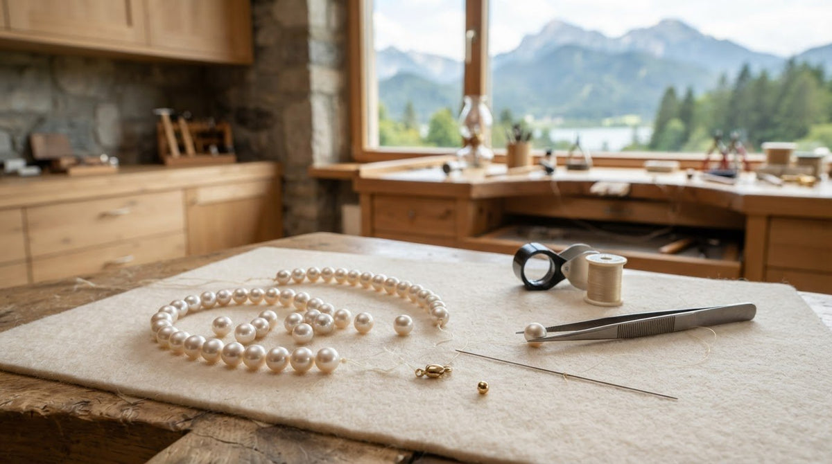 Gerissene Perlenkette knoten: Profi-Tipps zur Reparatur