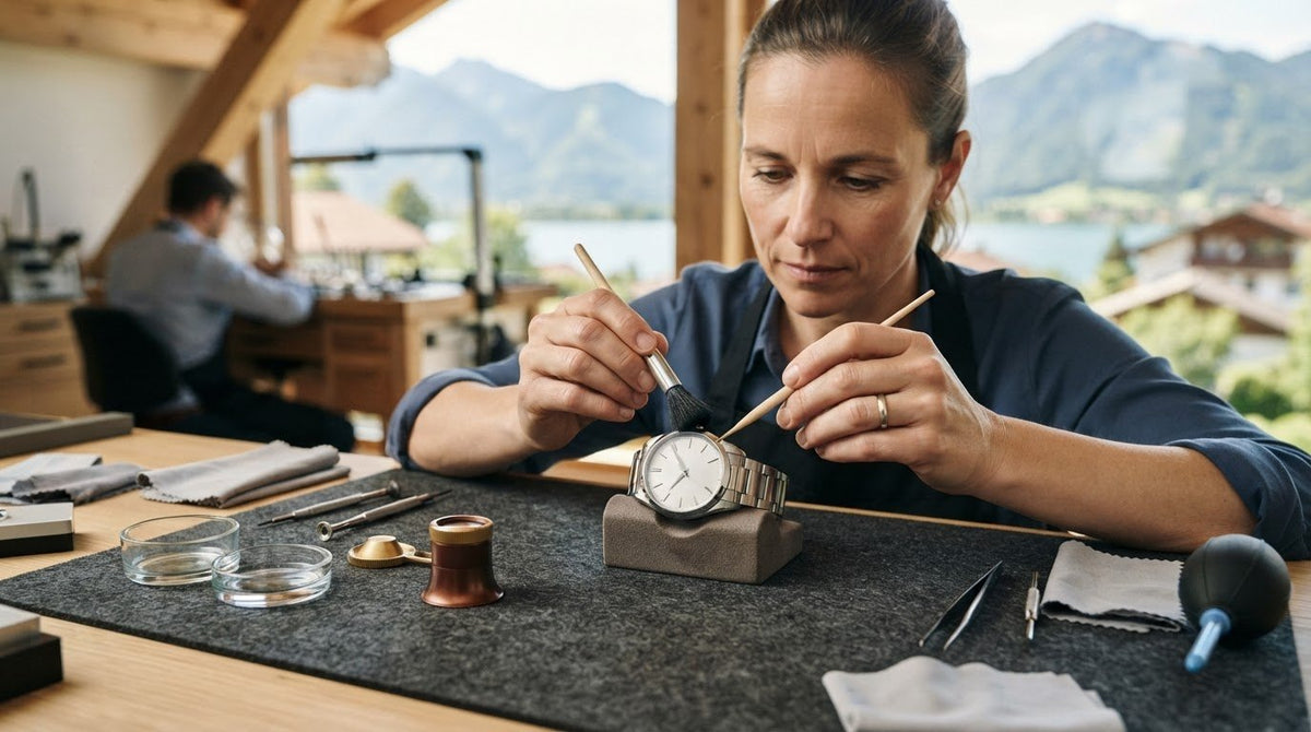Professionelle Uhrreinigung: Ablauf, Kosten & Vorteile