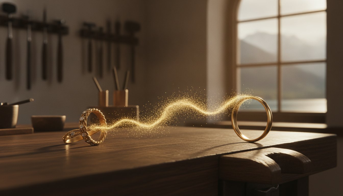 Schmuckumarbeitung: Altes Gold in neue Unikate verwandeln