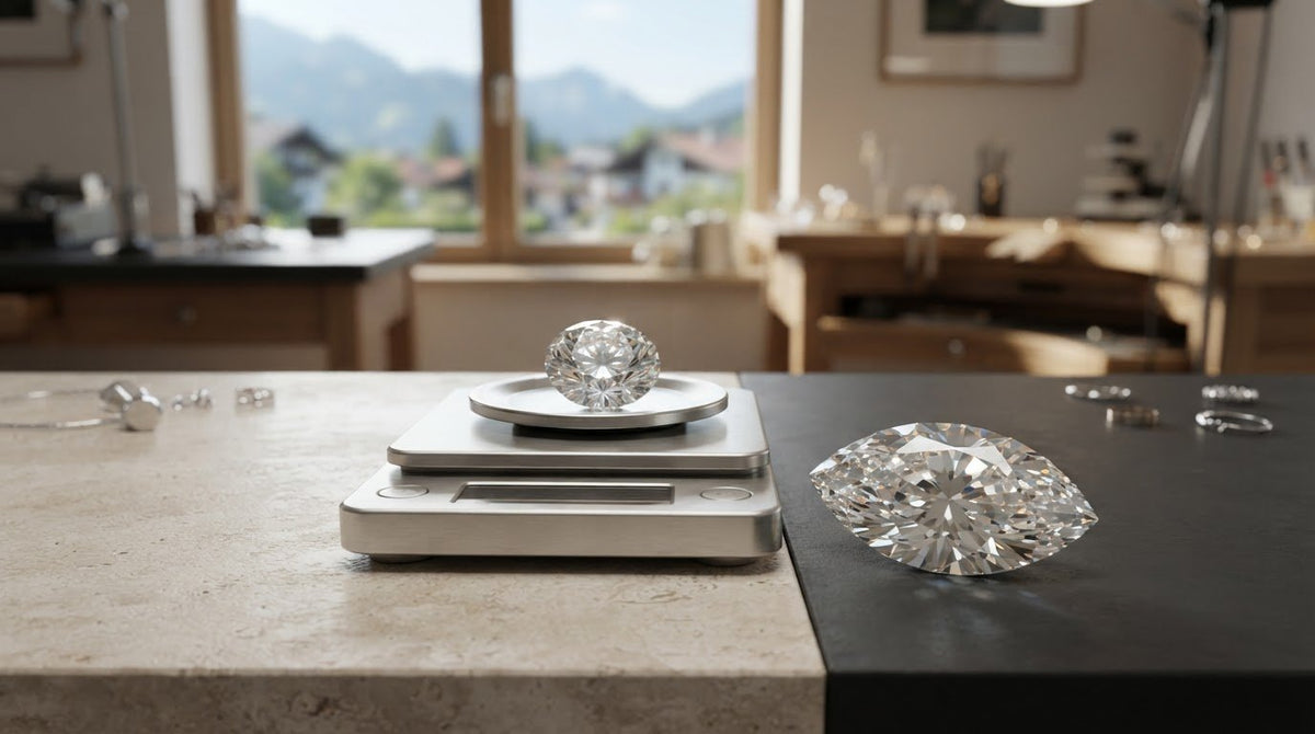 Was bedeutet Karat bei Diamanten? Gewicht, Größe und Wert verständlich erklärt