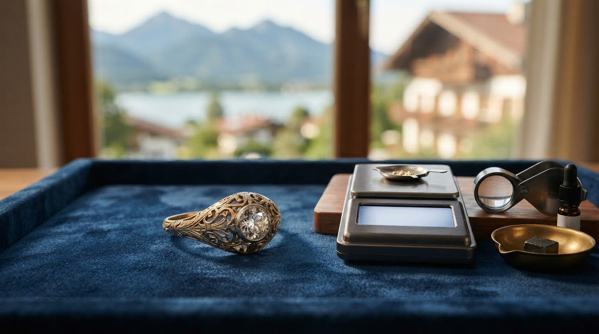 Wert von altem Goldschmuck ermitteln: So ordnen Sie Material und Handwerk ein