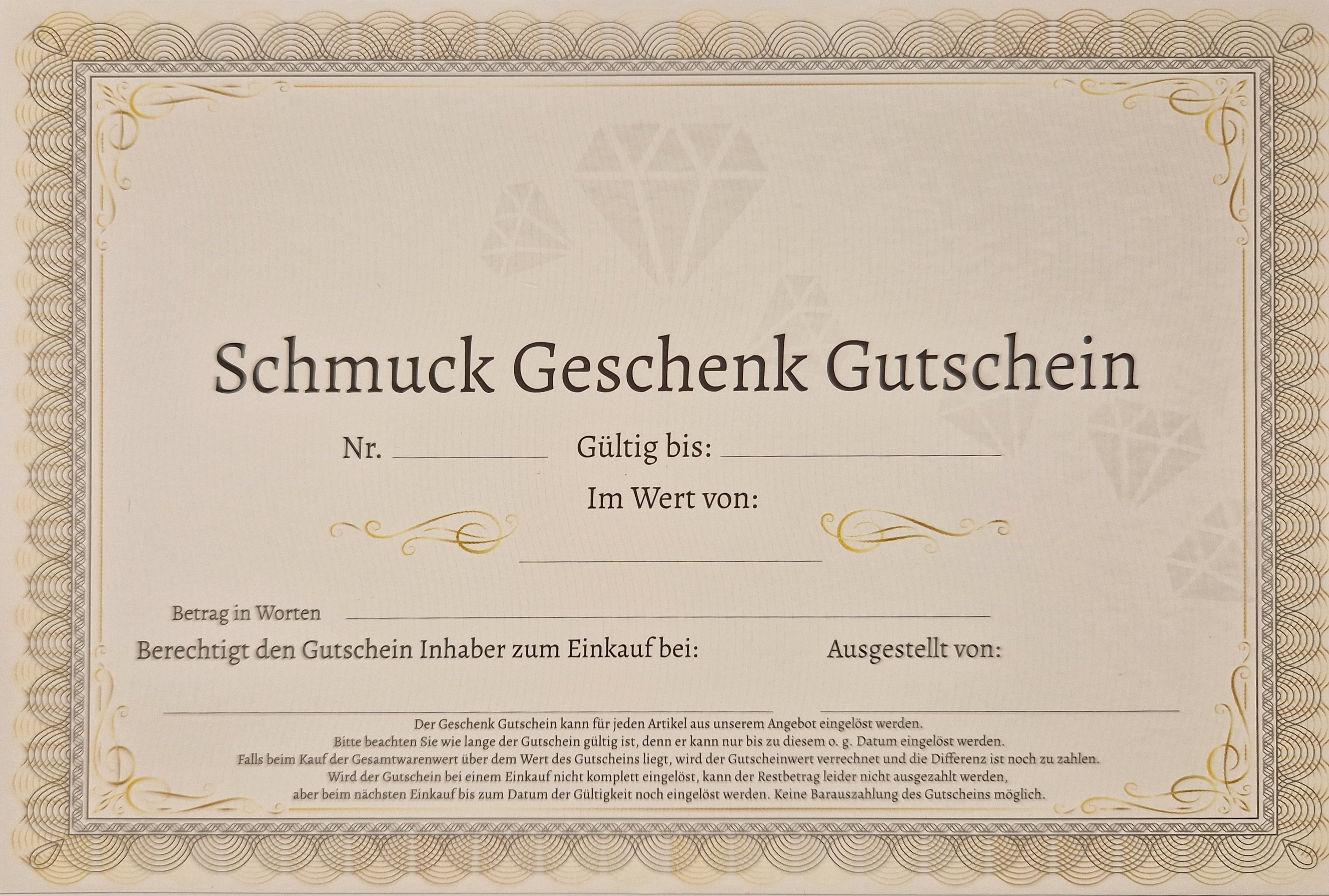 Geschenkgutschein