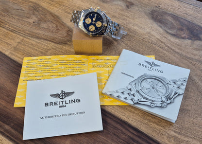 Breitling Chronograph Stahl/Gold 18kt