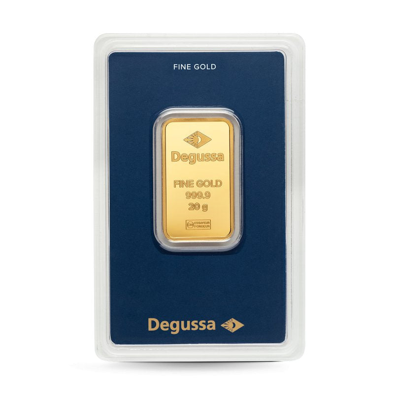 20g Feingoldbarren von deutscher Scheideanstalt