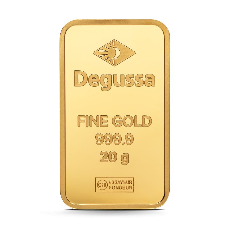 20g Feingoldbarren von deutscher Scheideanstalt