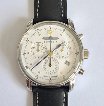 zeppelin-uhr-barcelona-chrono-weises-zifferblatt-juwelier-risch