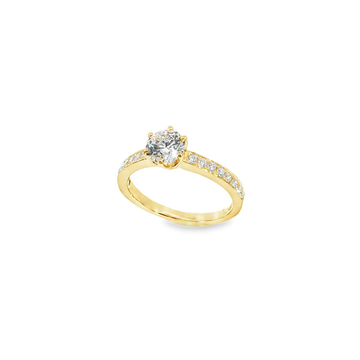 Brillant Ring 18kt Gelbgold
