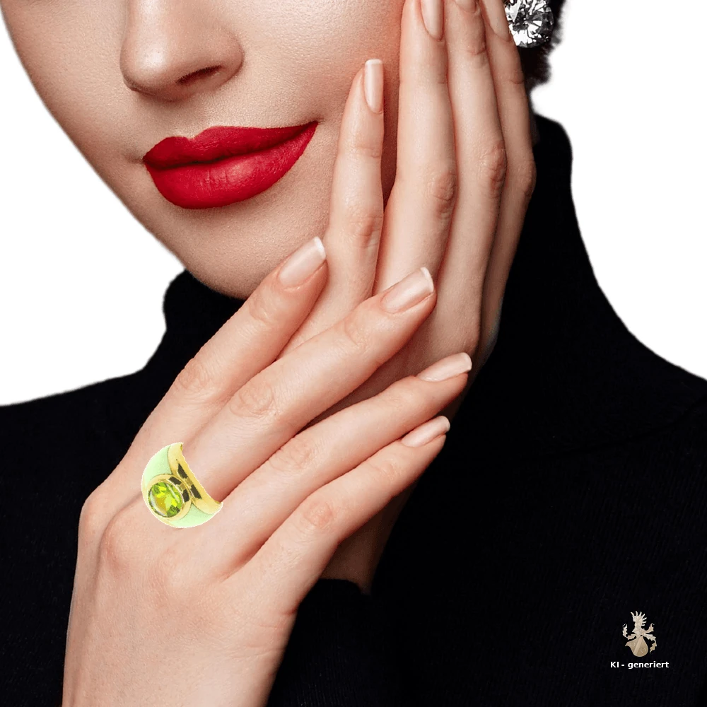 ring-peridotring-an-hand-lemon_chrysopras-gelbgold-juwelier-risch