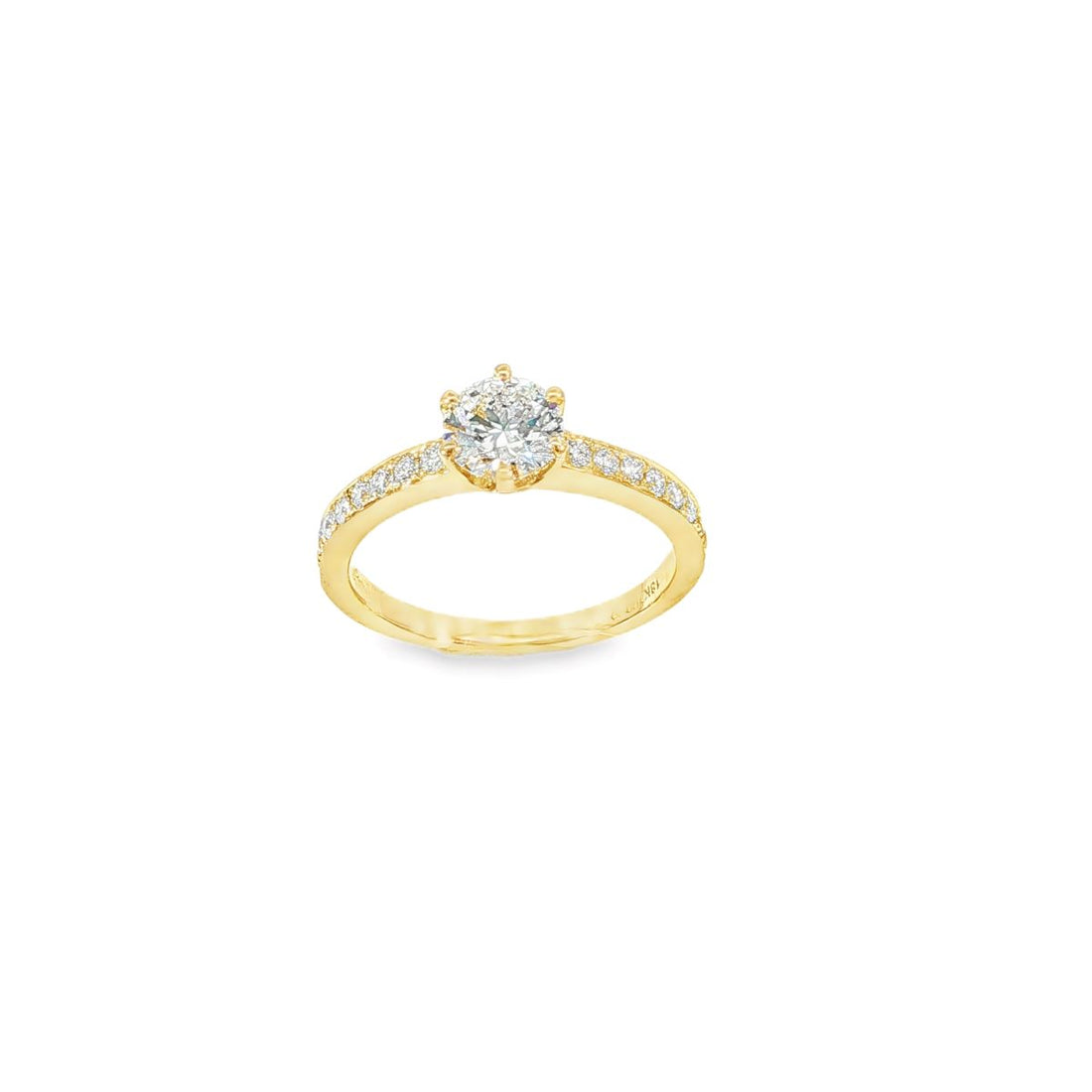 Ring brillant gelbgold verlobungsring juwelier risch
