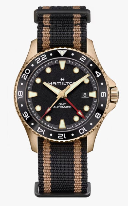 Khaki Navy Scuba Automatic GMT 