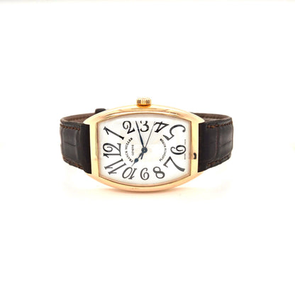 Franck Muller &quot;Cintrée Curvex&quot; 18kt Roségold Vintage Uhr