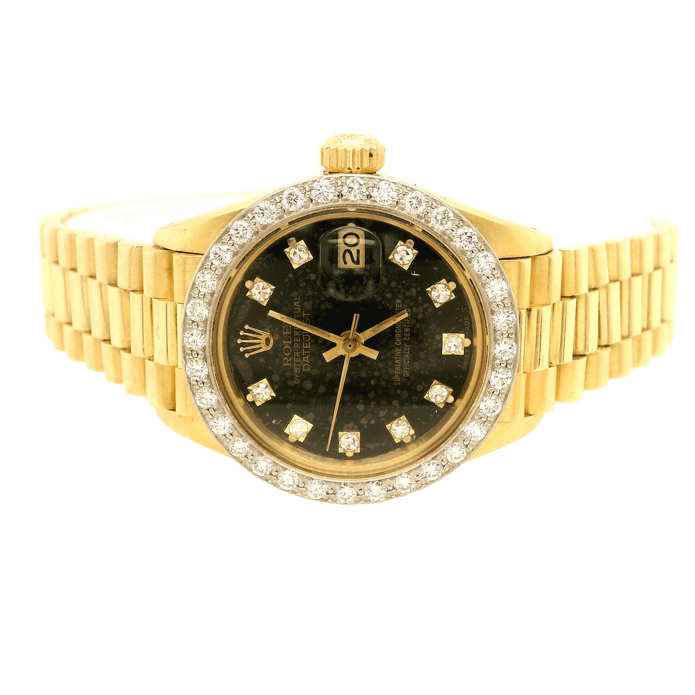 Rolex, Lady-Datejust 18kt Gold
