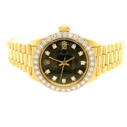 Rolex, Lady-Datejust 18kt Gold