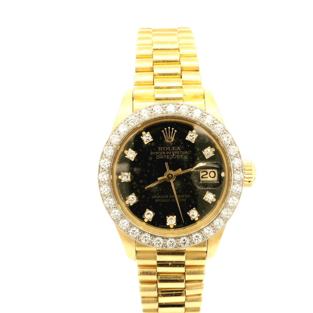 Rolex, Lady-Datejust 18kt Gold