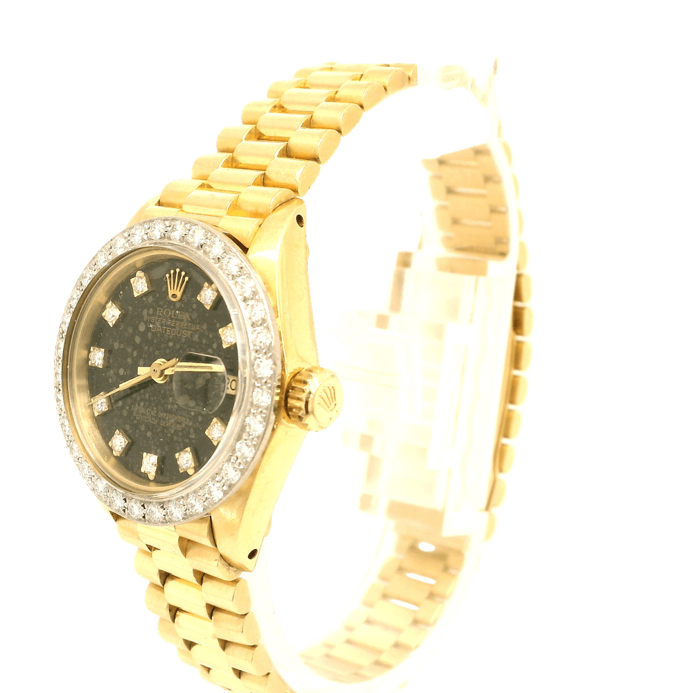 Rolex, Lady-Datejust 18kt Gold