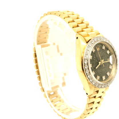 Rolex, Lady-Datejust 18kt Gold