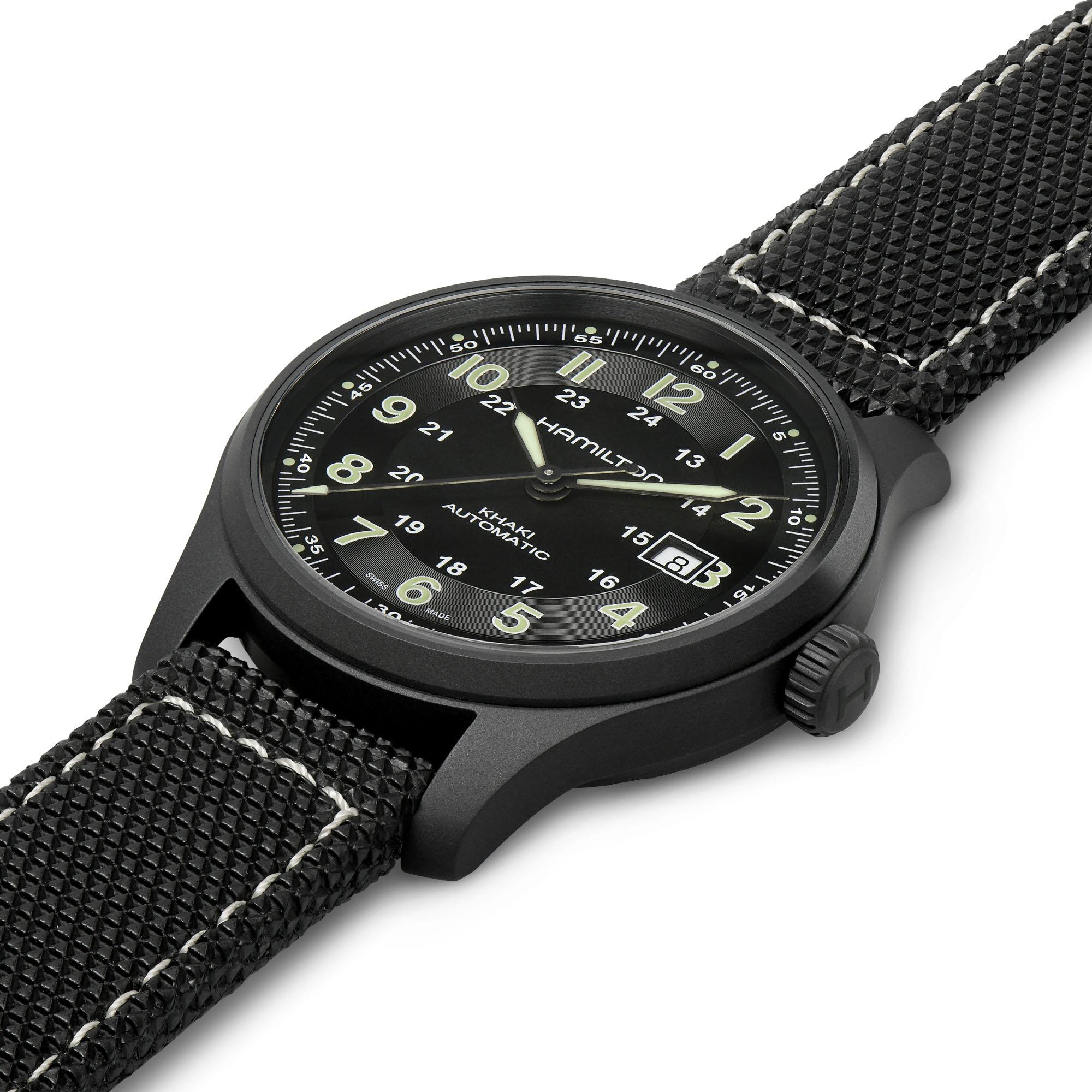 Hamilton Khaki Field TITANIUM AUTO 