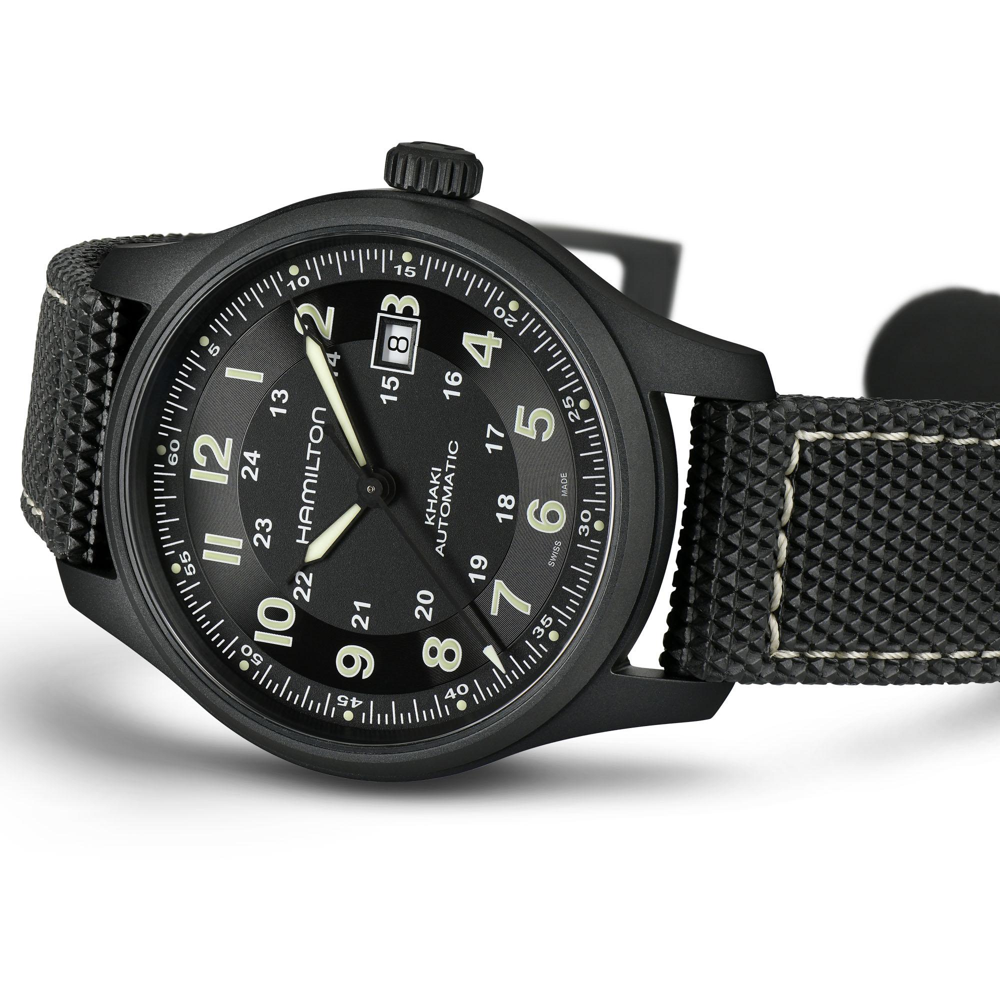 Hamilton Khaki Field TITANIUM AUTO 