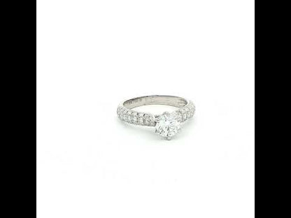 Brillant Ring 18kt Weißgold