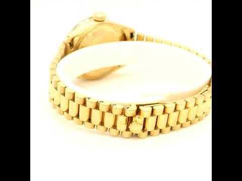 Rolex, Lady-Datejust 18kt Gold